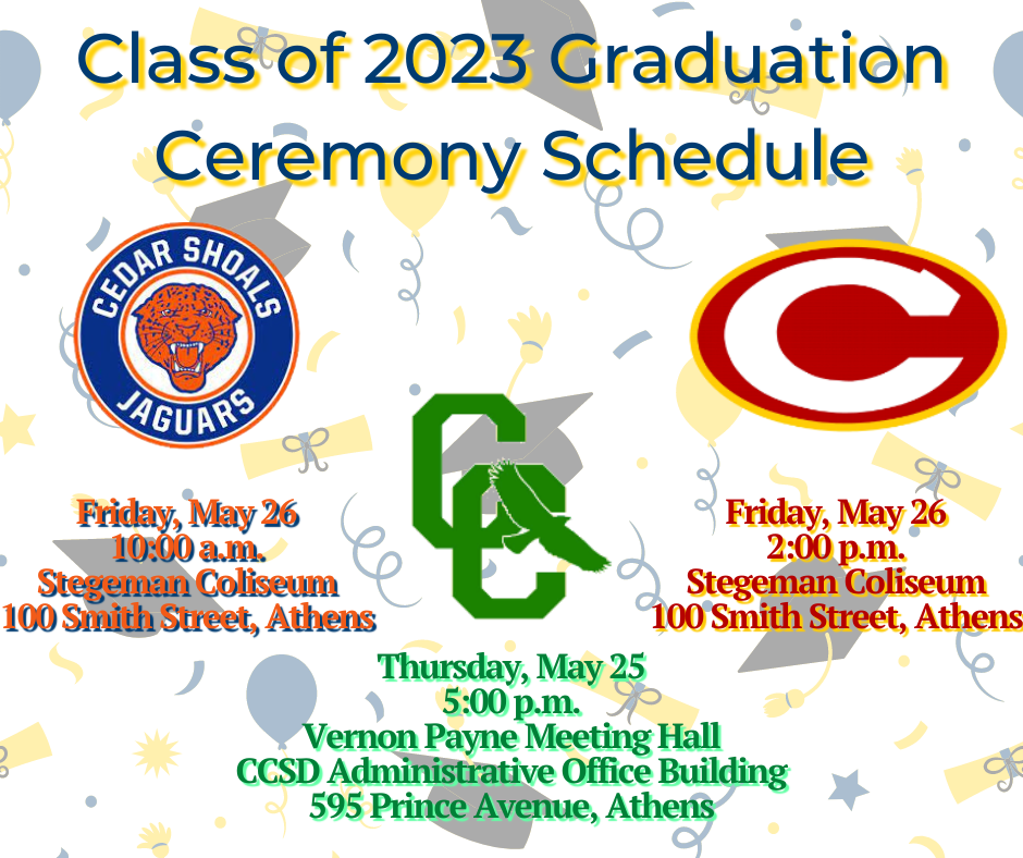 2023 High School Graduation Dates Announced